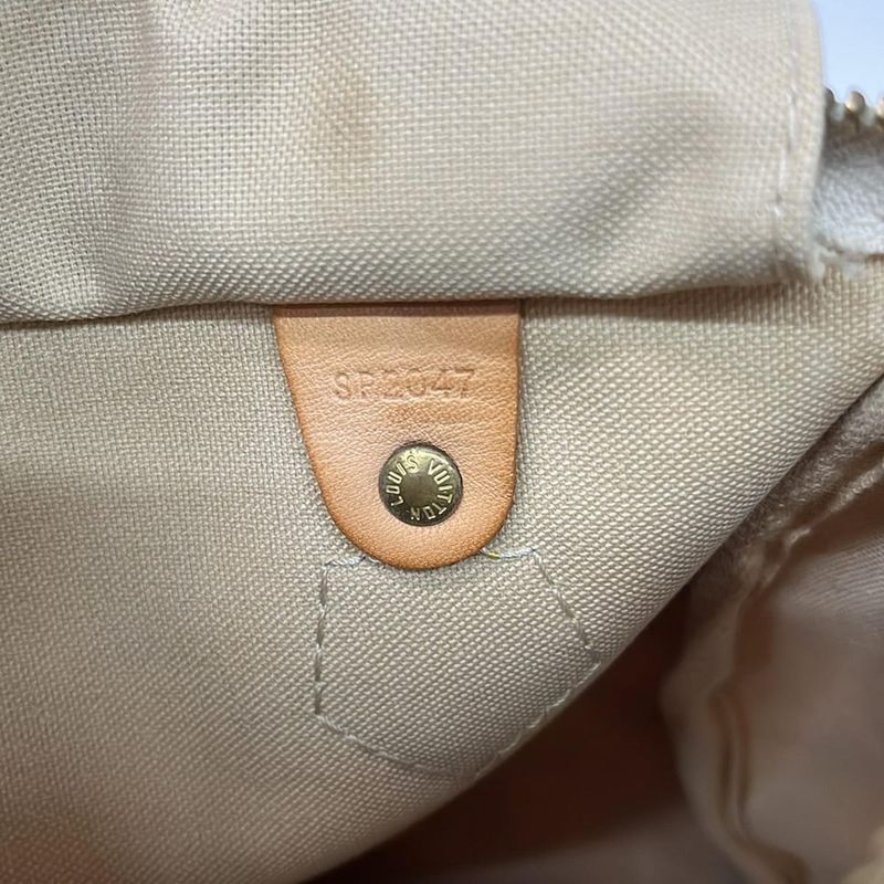 Louis Vuitton Handbag Damier Speedy 25 N41534 Azure