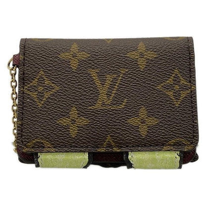 Louis Vuitton Card Case Monogram Pauket Purse M25732 Multicolor Grace Coddington