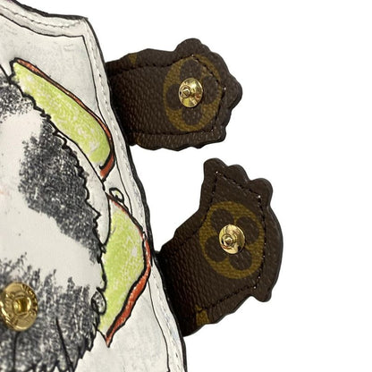 Louis Vuitton Card Case Monogram Pauket Purse M25732 Multicolor Grace Coddington