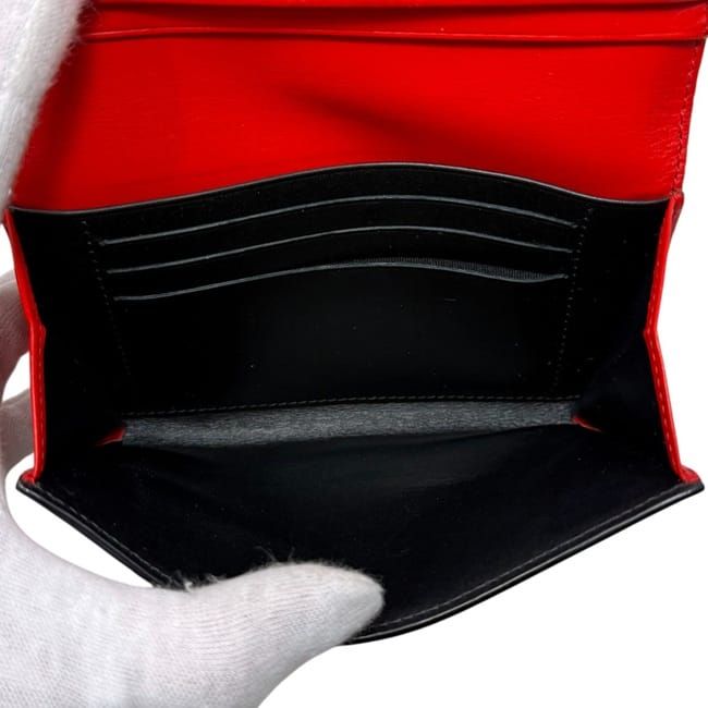 Loewe Bifold Wallet Red Repeat Anagram 107.55 G96