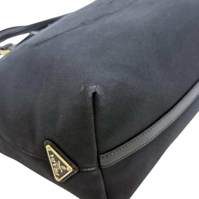 Prada 2-Way Bag Black Nero 1 Ba579 Jacquard