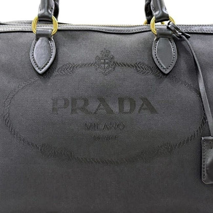 Prada 2-Way Bag Black Nero 1 Ba579 Jacquard