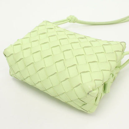 Bottega Veneta Intrecciato Shoulder Bag Leather Women's