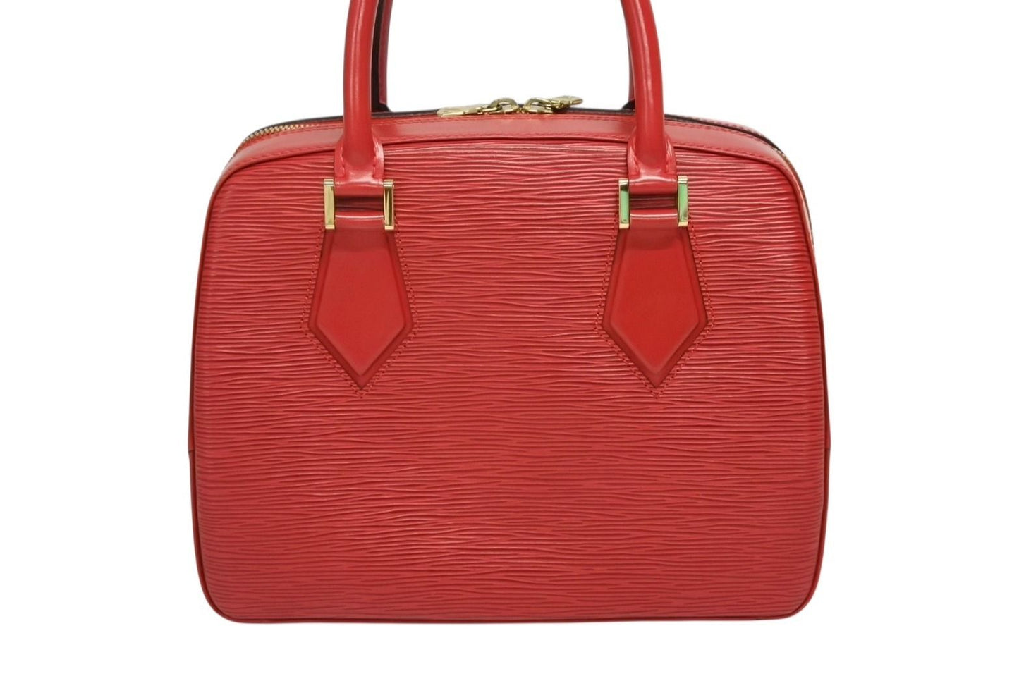 Louis Vuitton Blanc Handbag Castilian Red Epi Leather Gold — view 3