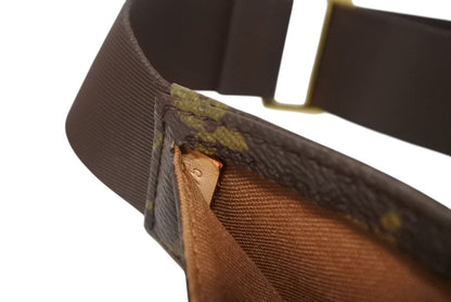 Louis Vuitton Monogram Geronimos Shoulder Bag Brown Gold — view 5