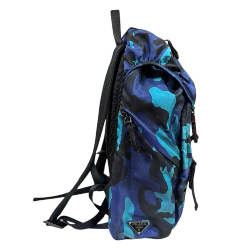 Prada Camouflage Backpack/daypack Nylon 2vz062 Men's Prada Used Prada