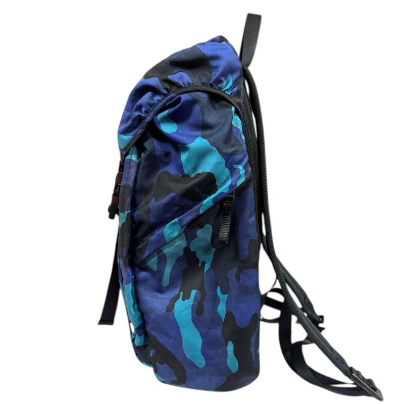 Prada Camouflage Backpack/daypack Nylon 2vz062 Men's Prada Used Prada