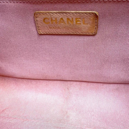 Chanel Boy Chanel Shoulder Bag Caviar Skin A67086 Pink Ladies Chanel Used Chanel