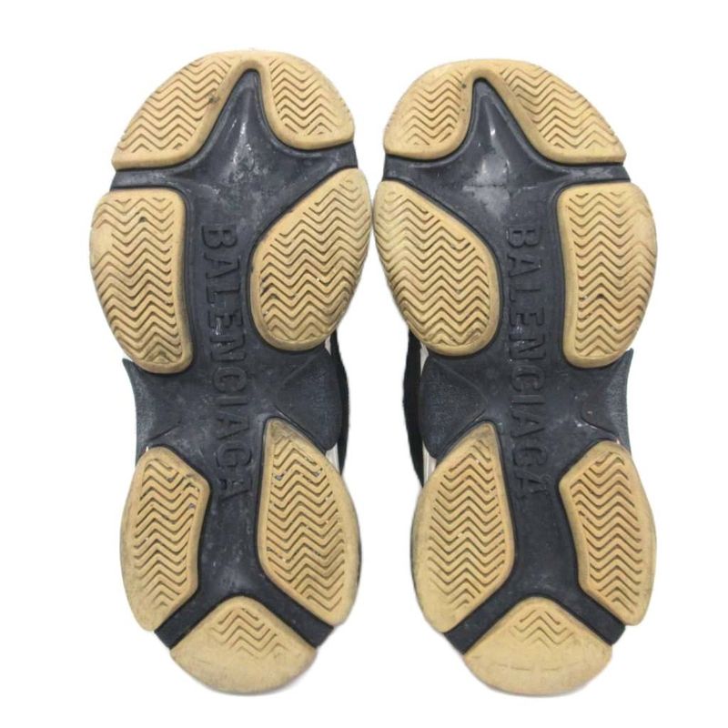 Balenciaga Triple S Triple S Trainer Low Cut Sneakers Shoes Black 26.5cm