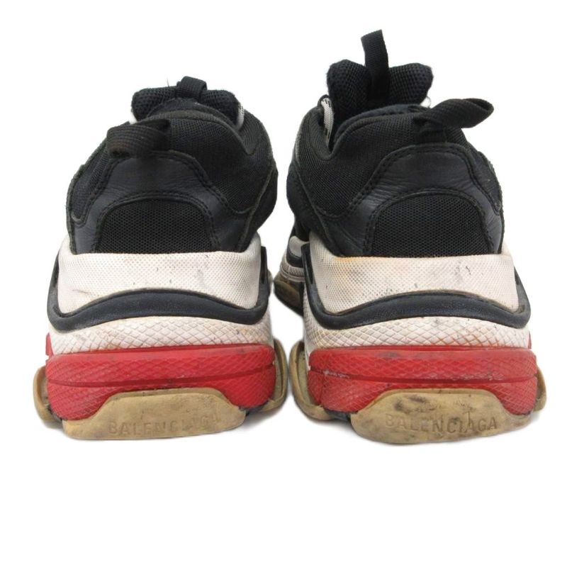 Balenciaga Triple S Triple S Trainer Low Cut Sneakers Shoes Black 26.5cm