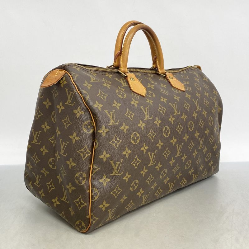 Louis Vuitton Handbag Monogram Speedy 40 M41106 Brown Ladies