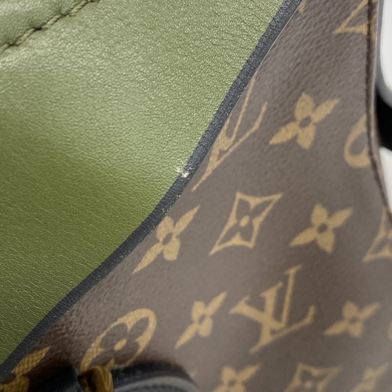 Louis Vuitton Handbag Monogram Tuileries Tote M41455 Brown Moss Green 2way Bag