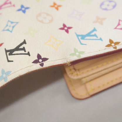 Louis Vuitton Trifold Wallet Monogram Multicolor Portefeuille Alexandra M60083