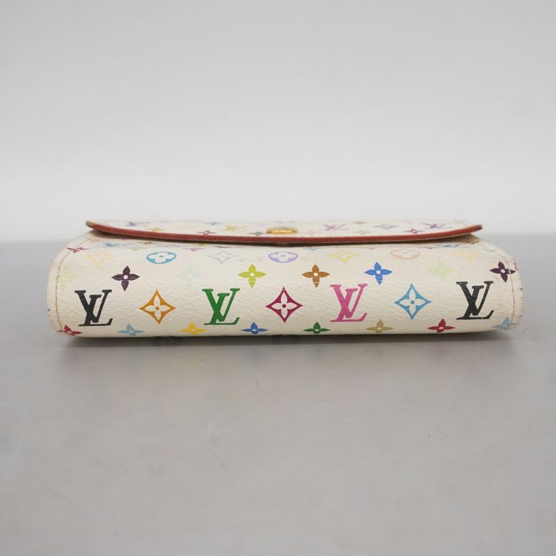 Louis Vuitton Trifold Wallet Monogram Multicolor Portefeuille Alexandra M60083