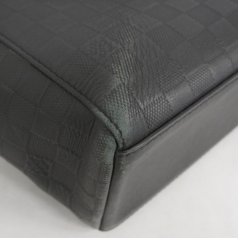 Louis Vuitton Tote Bag Damier Infini Cabas Voyage N42239 Onyx Men's