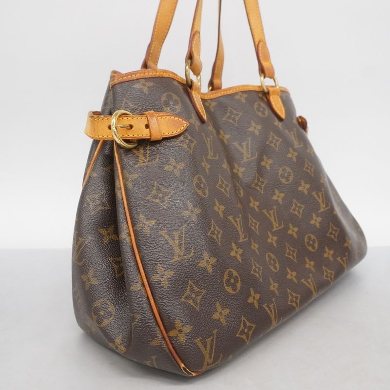 Louis Vuitton Tote Bag Monogram Batignolles Horizontal M51154 Brown Women's