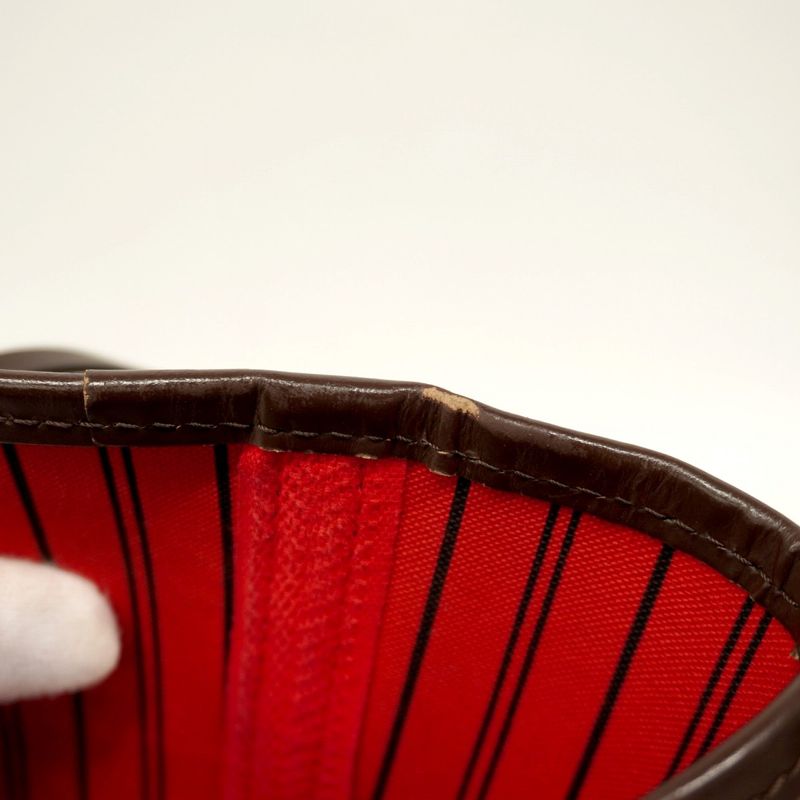 Louis Vuitton Tote Bag Damier Neverfull MM N41358 Ebene Ladies