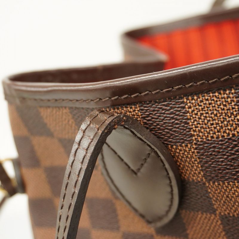 Louis Vuitton Tote Bag Damier Neverfull MM N41358 Ebene Ladies