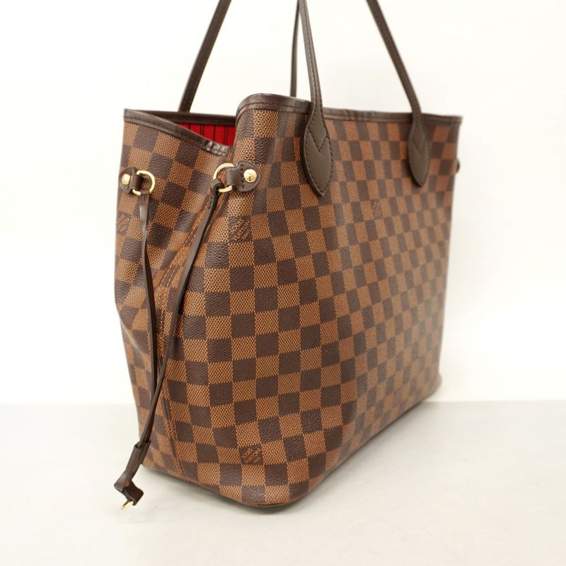 Louis Vuitton Tote Bag Damier Neverfull MM N41358 Ebene Ladies