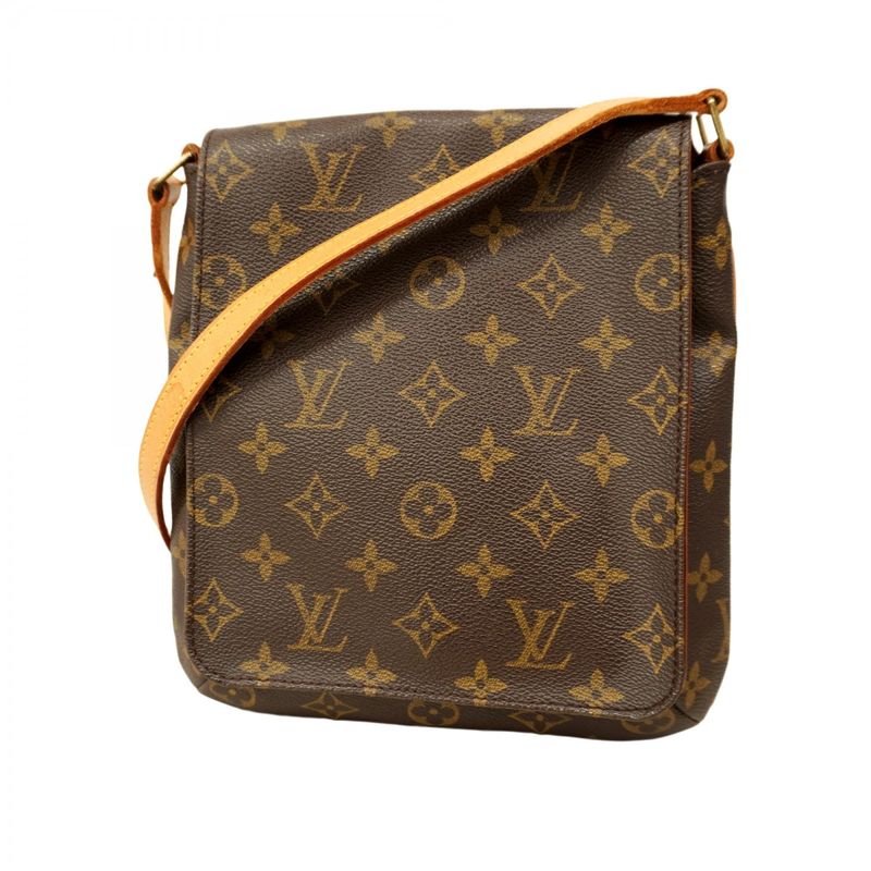 Louis Vuitton Shoulder Bag Monogram Musette Salsa Long Strap M51387 Brown