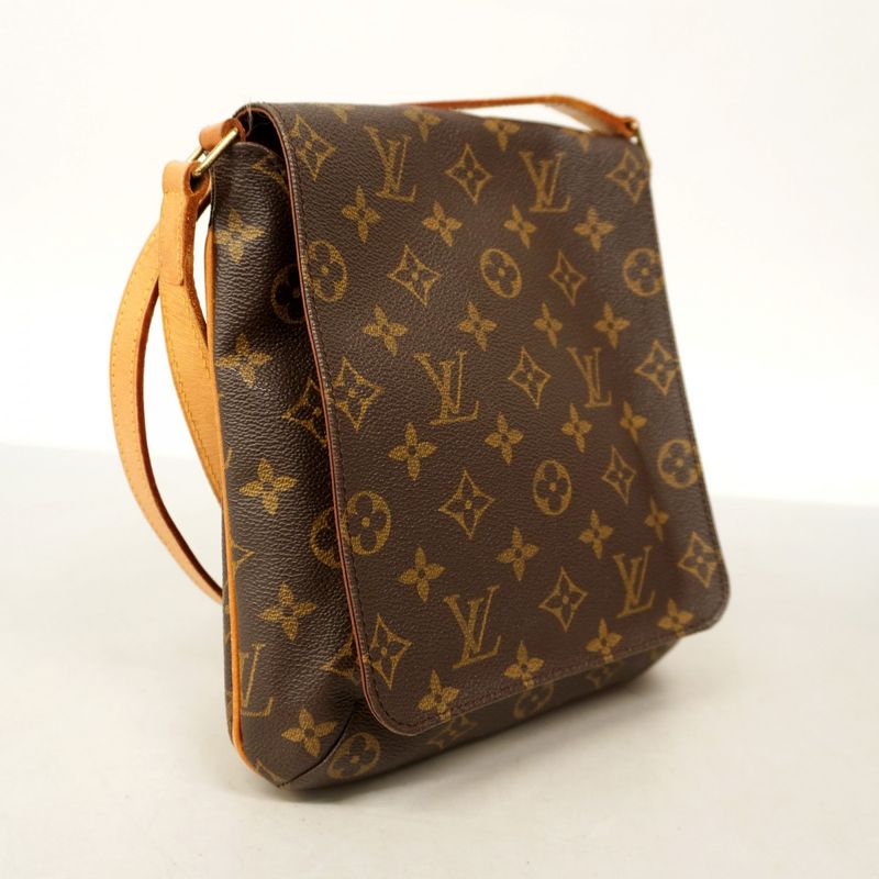 Louis Vuitton Shoulder Bag Monogram Musette Salsa Long Strap M51387 Brown