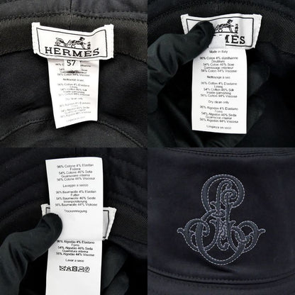 Hermes Hat Harper Emily Hermes Black Size 57 Hat Apparel Others