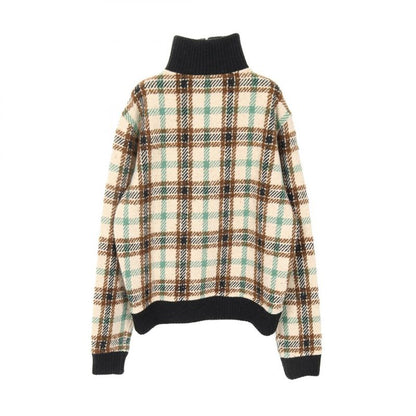 Hermes Knit Black Beige Green Wool