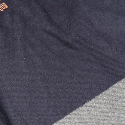 Hermes Poncho Tapis de Selle Gray Cashmere