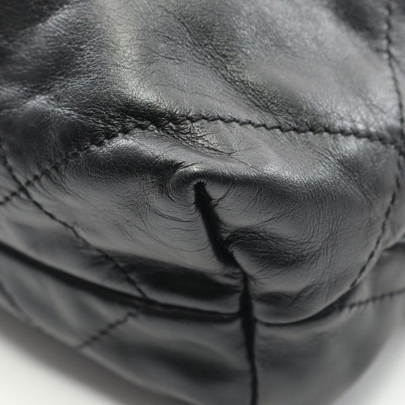 Chanel Chanel Rucksack Sac Backpack 22 Small Black Leather Chanel22 Quilted