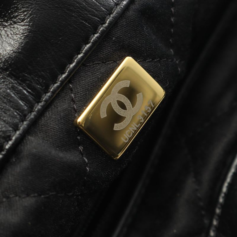 Chanel Chanel Rucksack Sac Backpack 22 Small Black Leather Chanel22 Quilted
