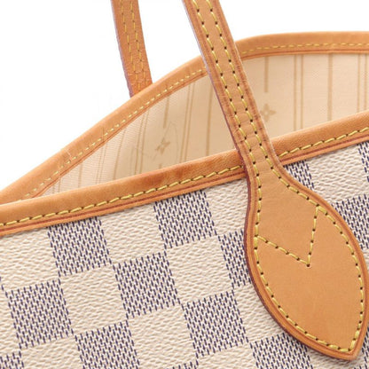 Louis Vuitton Tote Bag Neverfull MM N51107 PVC Coated Canvas Leather Neverfull