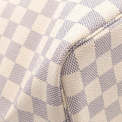 Louis Vuitton Tote Bag Neverfull MM N51107 PVC Coated Canvas Leather Neverfull