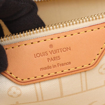 Louis Vuitton Tote Bag Neverfull MM N51107 PVC Coated Canvas Leather Neverfull