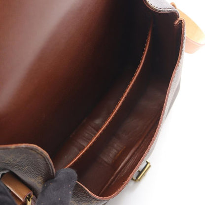 Louis Vuitton Shoulder Bag Cartesier MM PVC Coated Canvas Leather