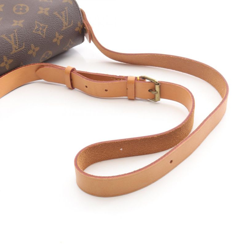 Louis Vuitton Shoulder Bag Cartesier MM PVC Coated Canvas Leather