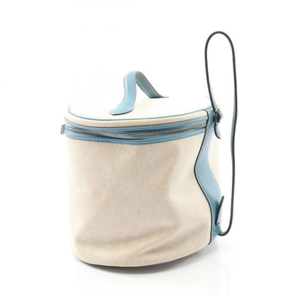 Hermes Handbag Intercity Ecru Blue Jean Other Vanity