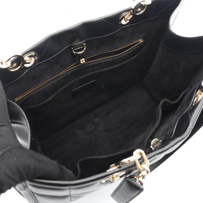 Dior Tote Bag Essential Medium Archicannage M87210zvj M900 Black Leather