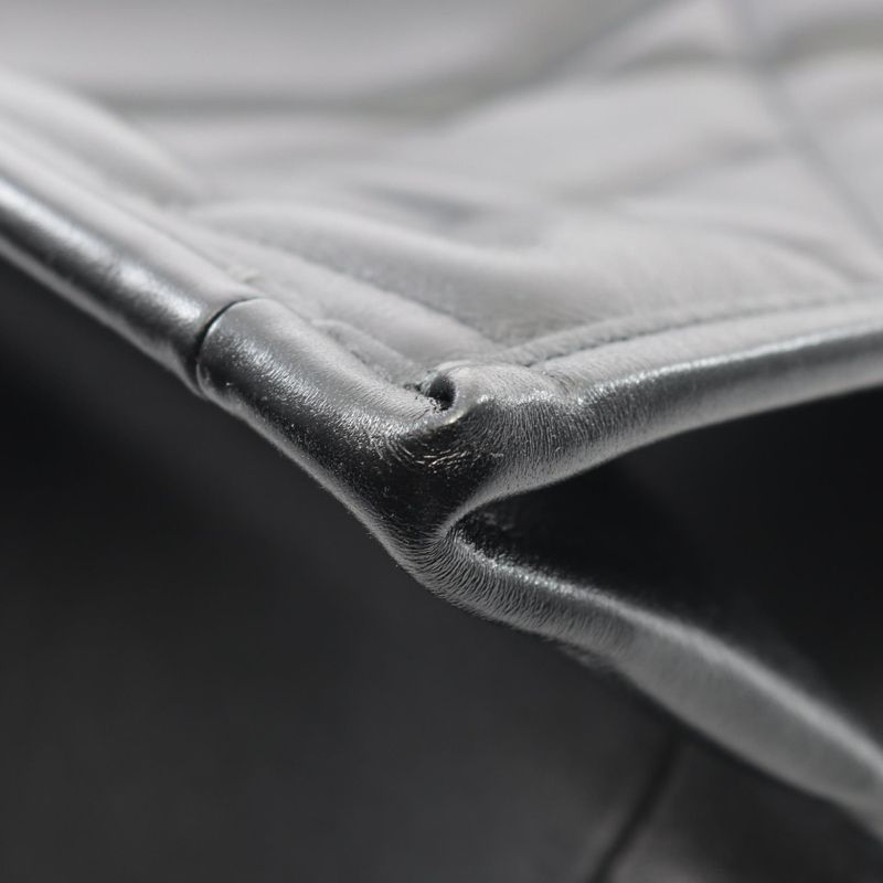 Dior Tote Bag Essential Medium Archicannage M87210zvj M900 Black Leather