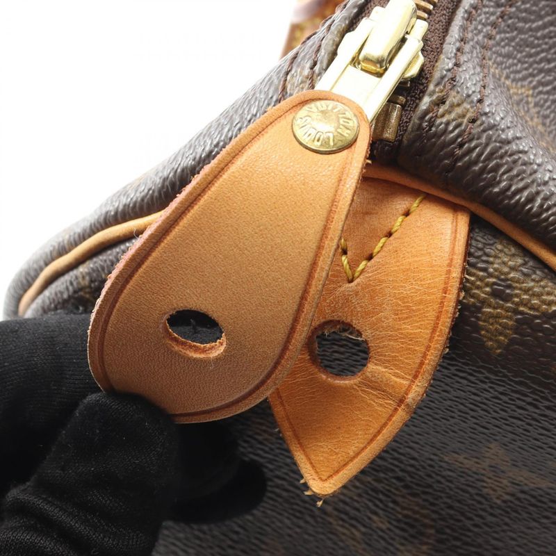 Louis Vuitton Handbag Speedy 30 M41526 PVC Coated Canvas Leather Speedy 30