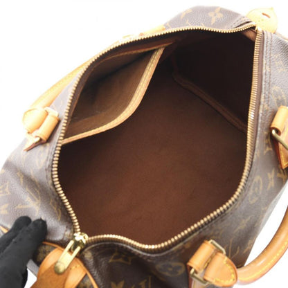 Louis Vuitton Handbag Speedy 30 M41526 PVC Coated Canvas Leather Speedy 30