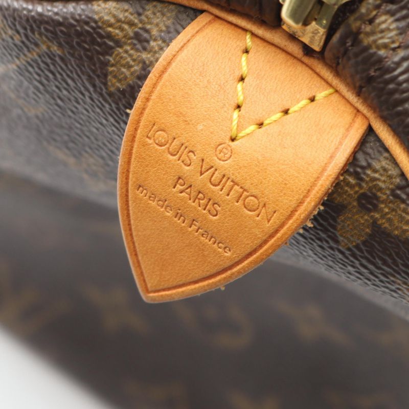 Louis Vuitton Handbag Speedy 30 M41526 PVC Coated Canvas Leather Speedy 30