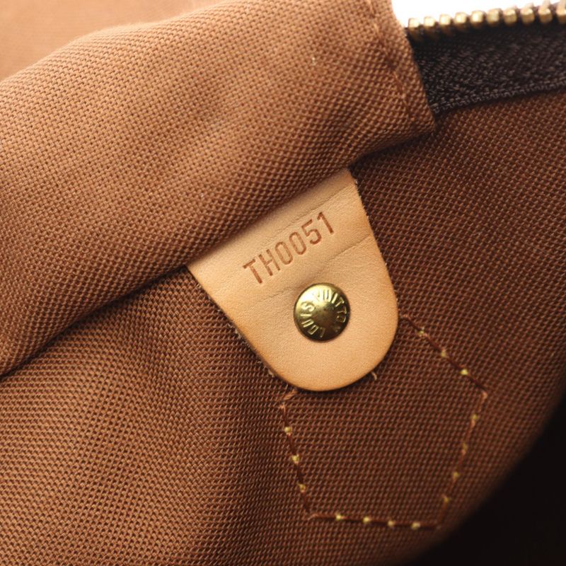 Louis Vuitton Handbag Speedy 30 M41526 PVC Coated Canvas Leather Speedy 30