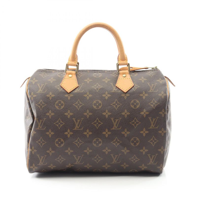 Louis Vuitton Handbag Speedy 30 M41526 PVC Coated Canvas Leather Speedy 30