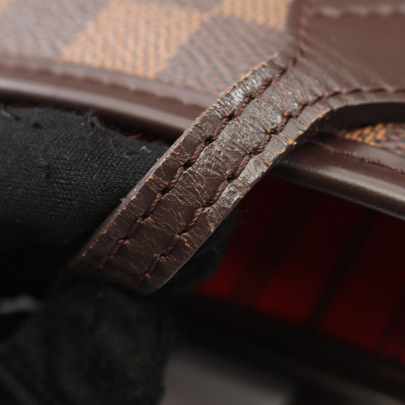 Louis Vuitton Tote Bag Neverfull MM N51105 PVC Coated Canvas Leather Neverfull