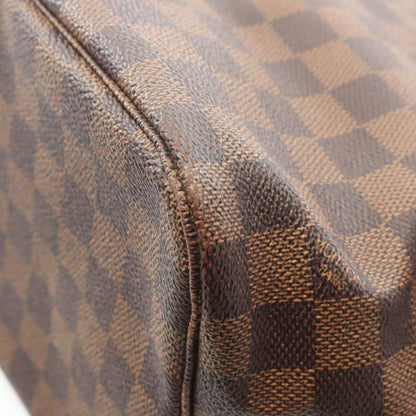 Louis Vuitton Tote Bag Neverfull MM N51105 PVC Coated Canvas Leather Neverfull