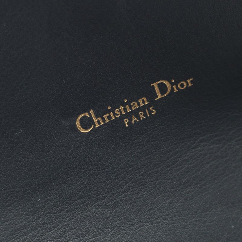 Dior Shoulder Bag Saddle Long Wallet Dior S5614ctzq_m928 Navy Canvas Leather