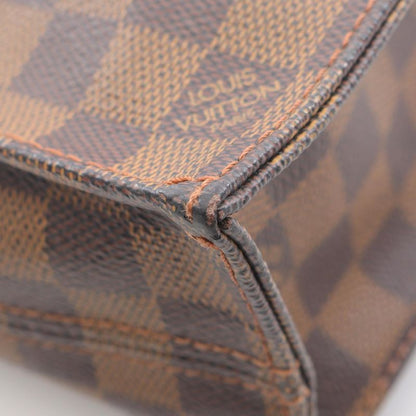 Louis Vuitton Tote Bag Sac Plastic N51140 PVC Coated Canvas Leather Sac/platote