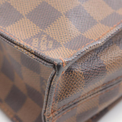 Louis Vuitton Tote Bag Sac Plastic N51140 PVC Coated Canvas Leather Sac/platote