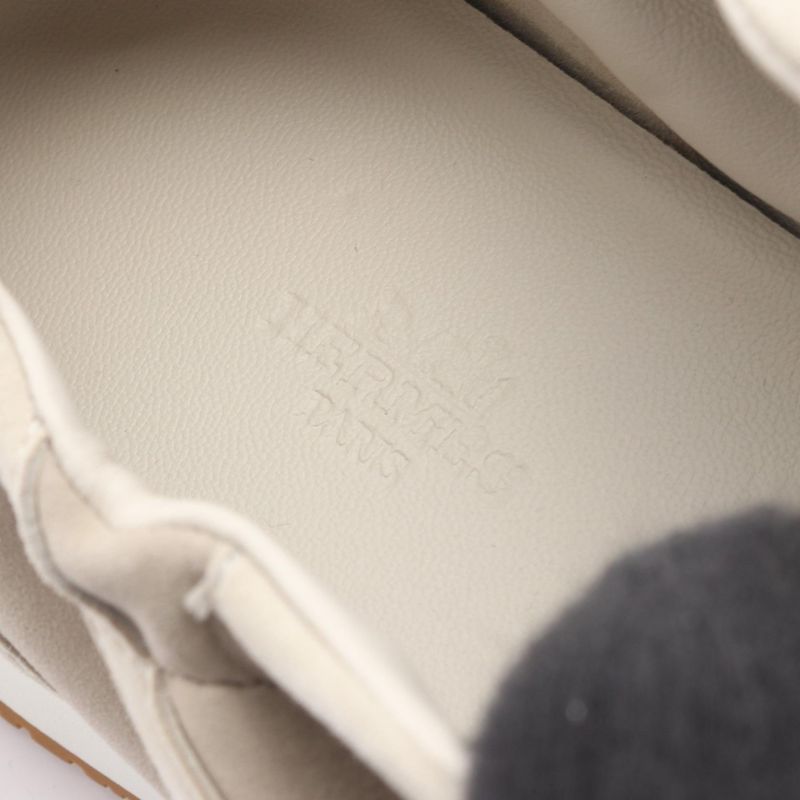 Hermes Sneakers Jet Beige Esquith Greige Other Sneakers Jet Ladies Unused