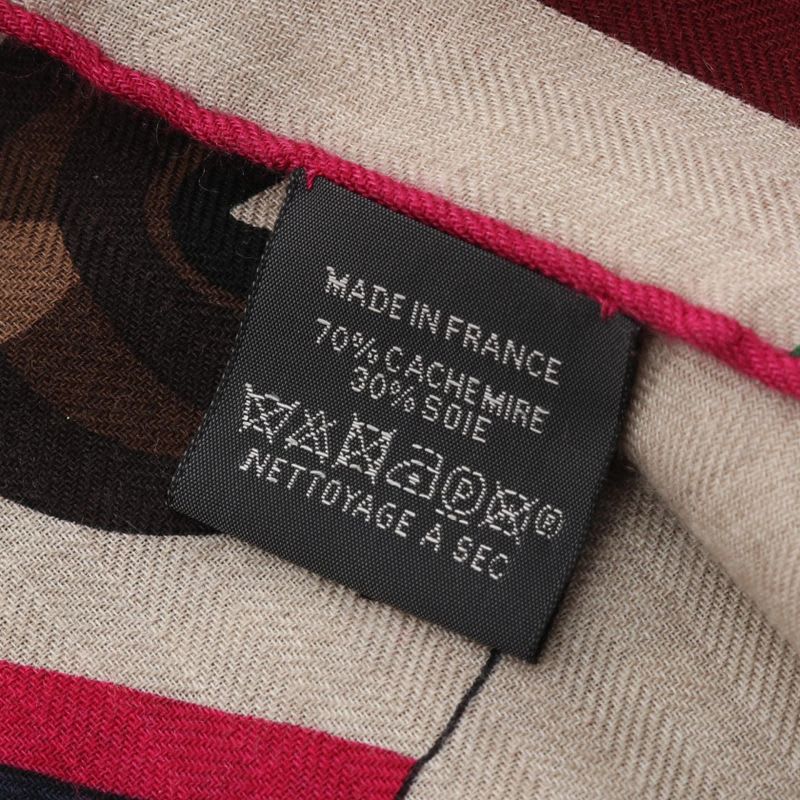 Hermes Shawl Rectangle Cheval A La Couverture Silk